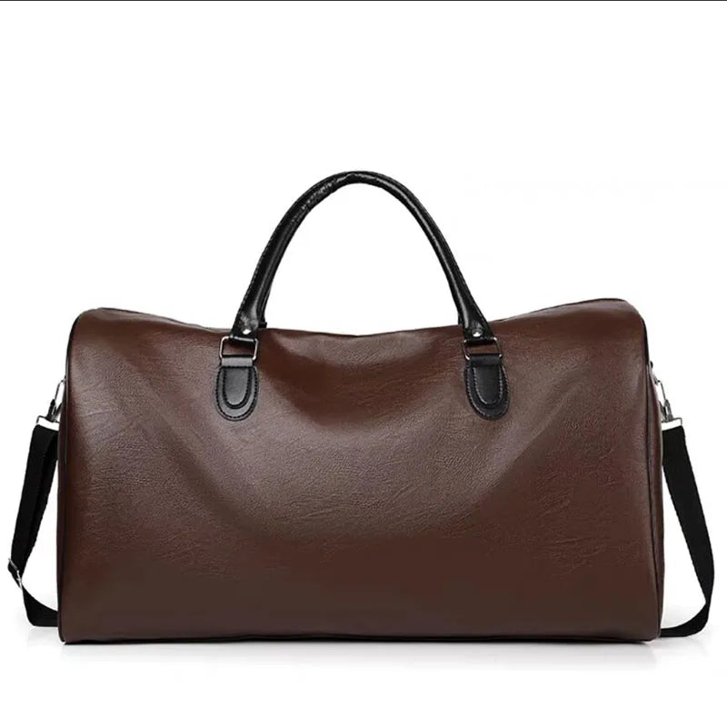UrbanVoyage Leather Duffle Bag