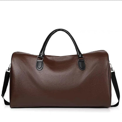 UrbanVoyage Leather Duffle Bag