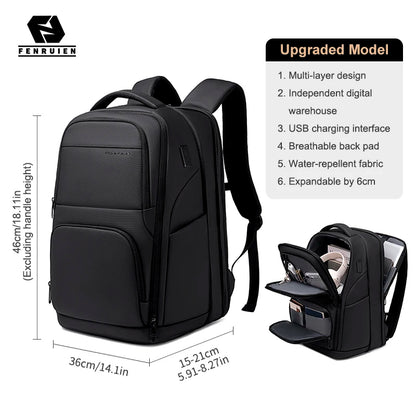 FENRUIEN Business Travel Backpack