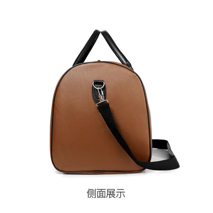 UrbanVoyage Leather Duffle Bag