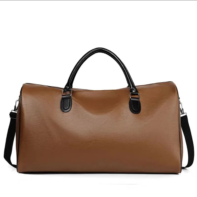 UrbanVoyage Leather Duffle Bag